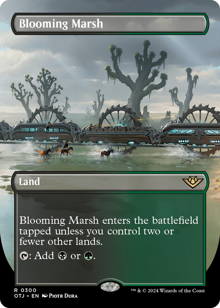 Blooming Marsh (Borderless) (OTJ-300) - Outlaws of Thunder Junction (Borderless)