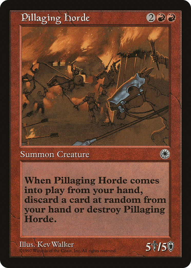 Pillaging Horde (POR-142) - Portal