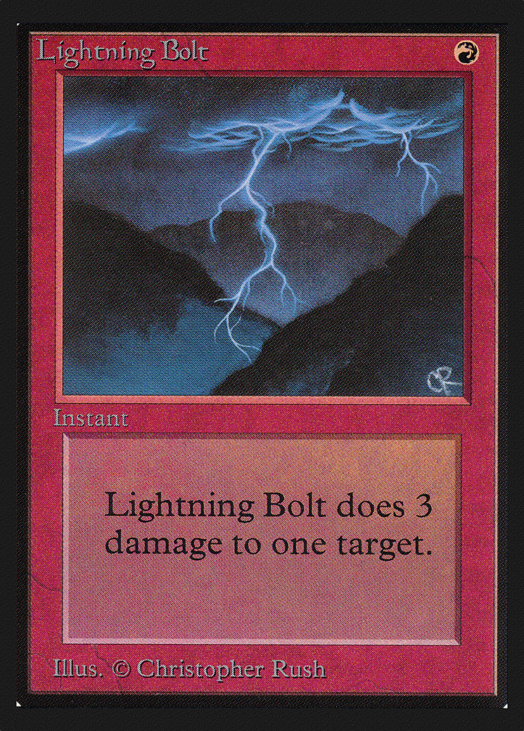 Lightning Bolt (CE) (CED-162) - Collectors' Edition