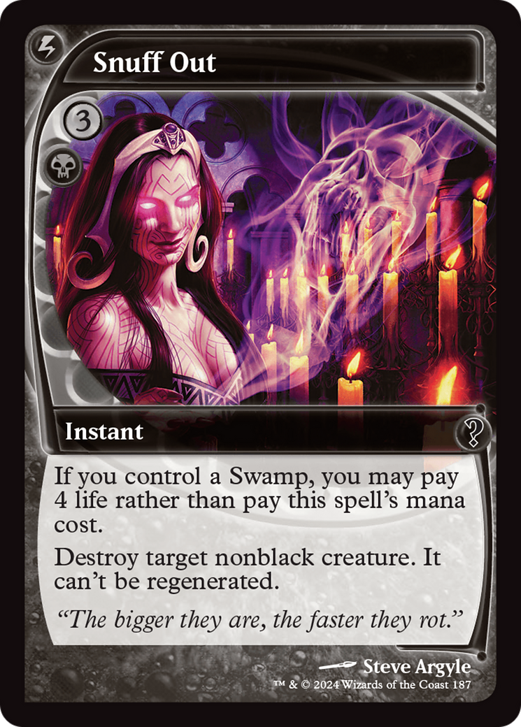 Snuff Out (MB2-187) - Mystery Booster 2