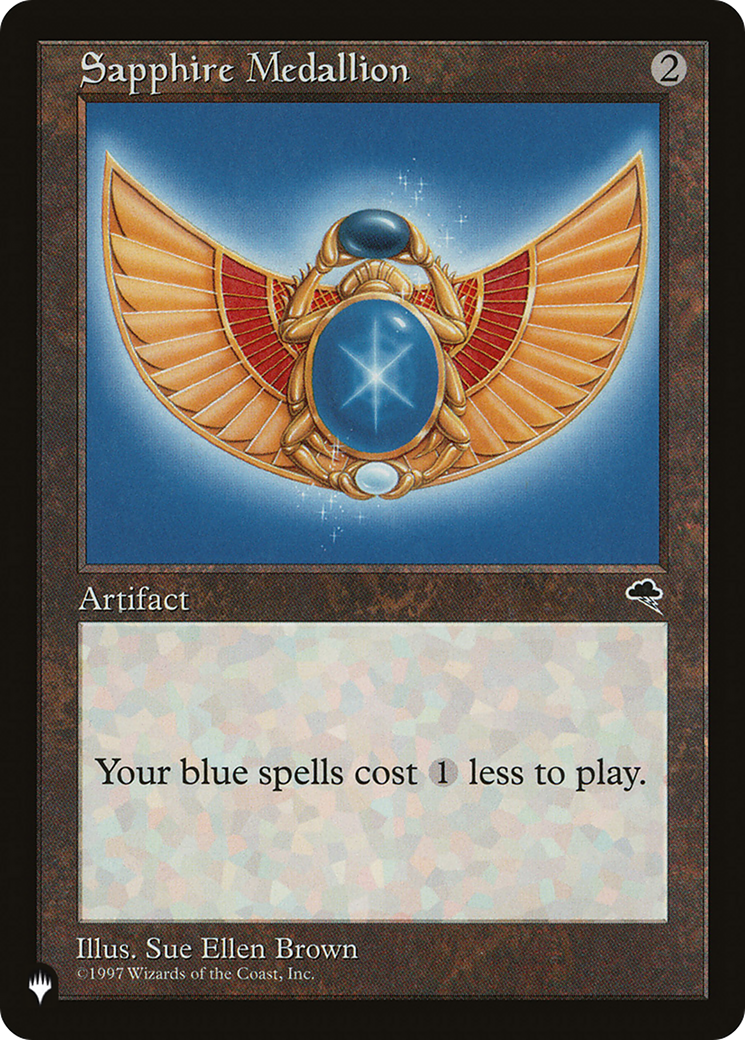 Sapphire Medallion (LIST-306) - The List