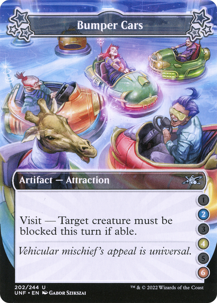 Bumper Cars (2-4-6) (UNF-202B) - Unfinity Foil