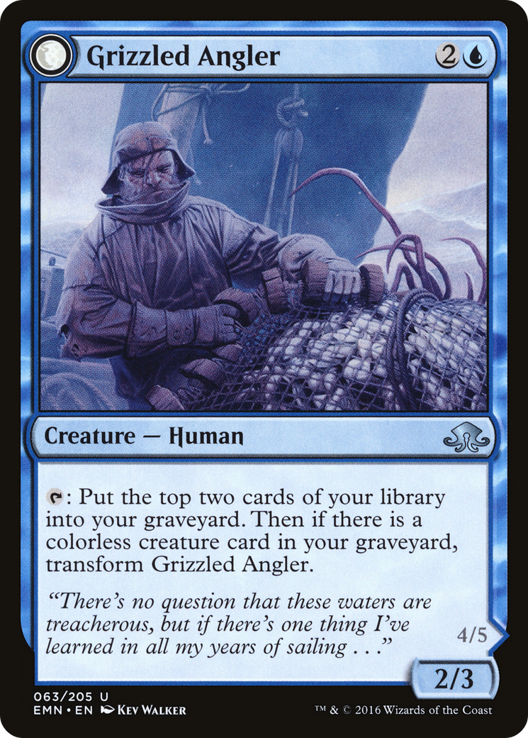 Grizzled Angler (EMN-063) - Eldritch Moon