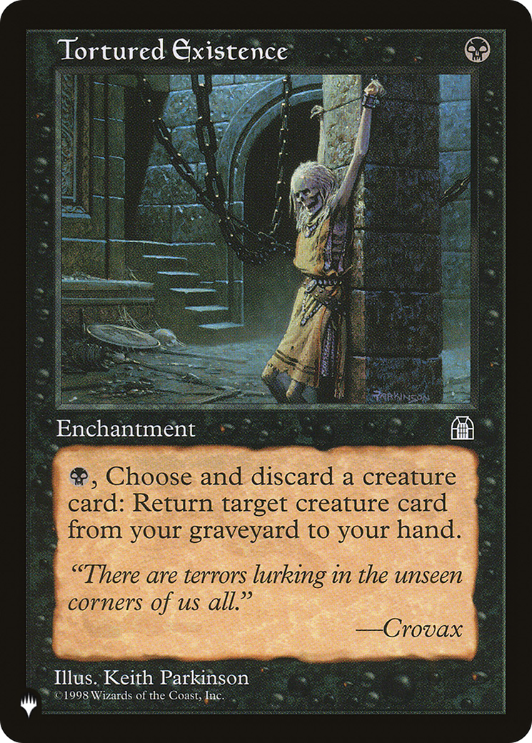 Tortured Existence (LIST-74) - The List