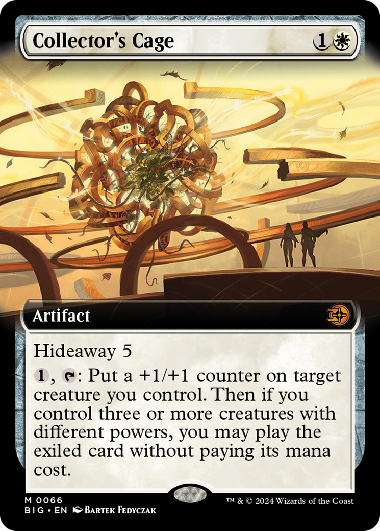 Collector's Cage (Extended Art) (BIG-066) - The Big Score: (Extended Art)