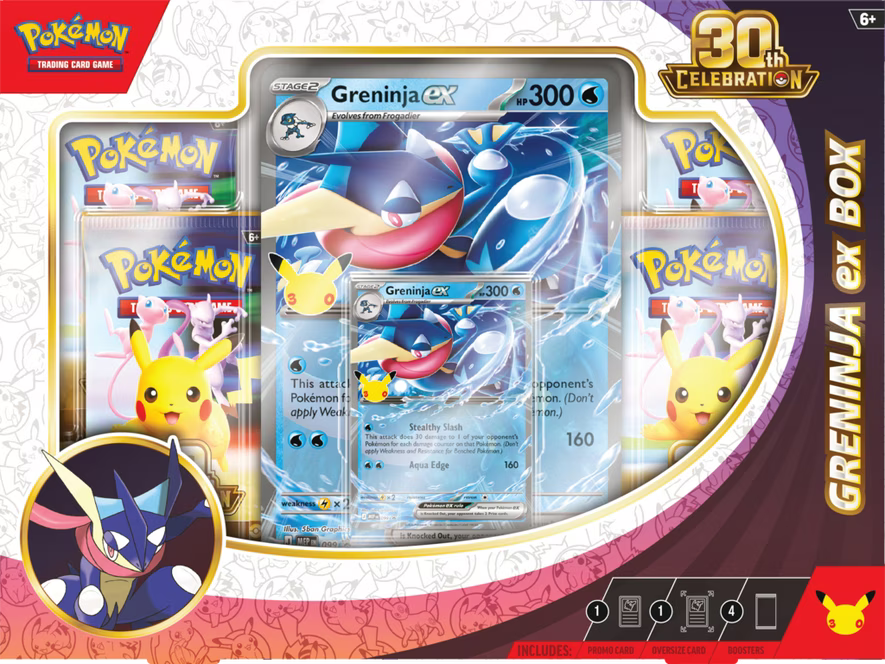 Pokemon 30th Anniversary - EX Box (Greninja)