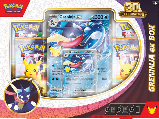 Pokemon 30th Anniversary - EX Box (Greninja)