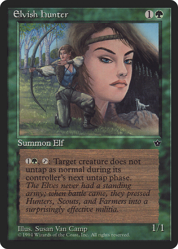 Elvish Hunter (Camp) (FEM-67) - Fallen Empires