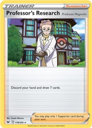 Professor's Research 178/202 - Deck Exclusives - Rare