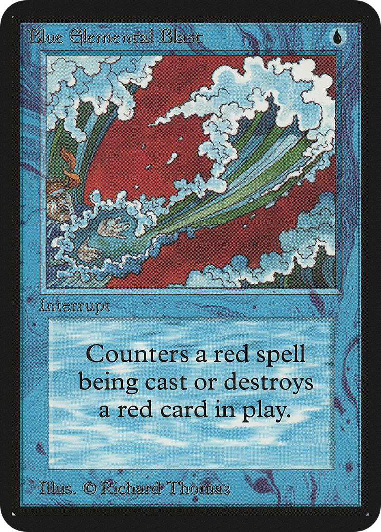 Blue Elemental Blast (LEA-49) - Limited Edition Alpha