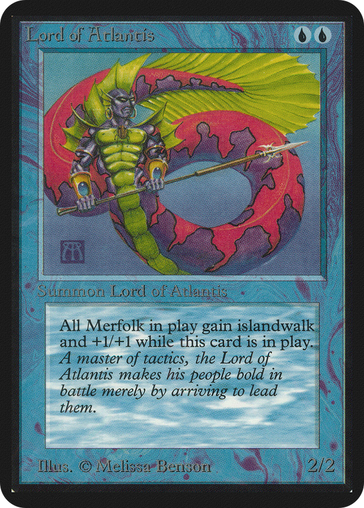 Lord of Atlantis (LEA-62) - Limited Edition Alpha