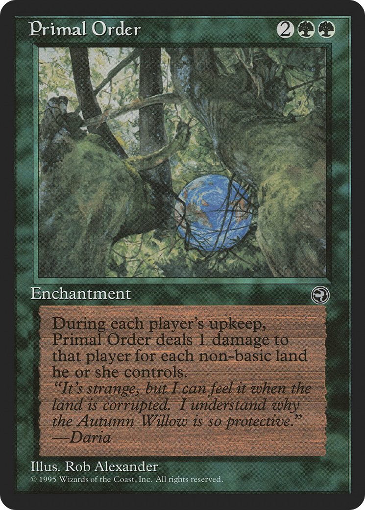 Primal Order (HML-92) - Homelands