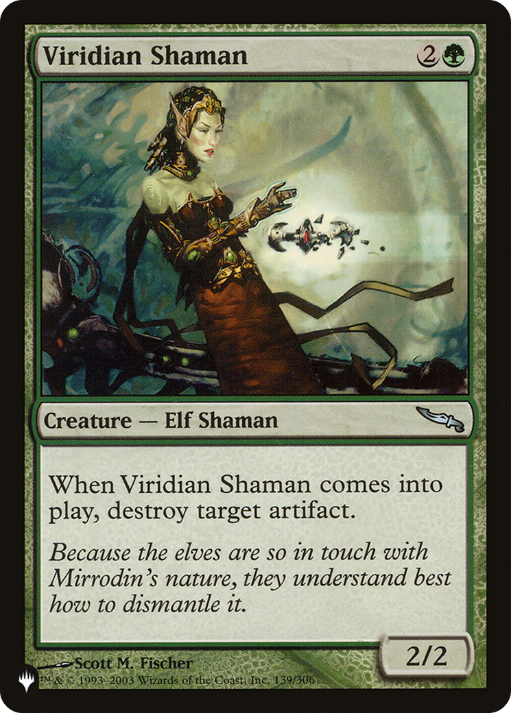 Viridian Shaman (LIST-139/306) - The List