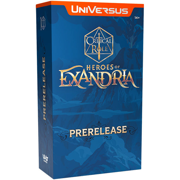 UniVersus - Critical Role - Heroes of Exandria Prerelease Event Kit