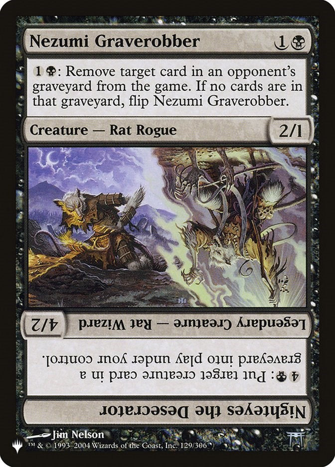 Nezumi Graverobber // Nighteyes the Desecrator [LIST - 129/306]
