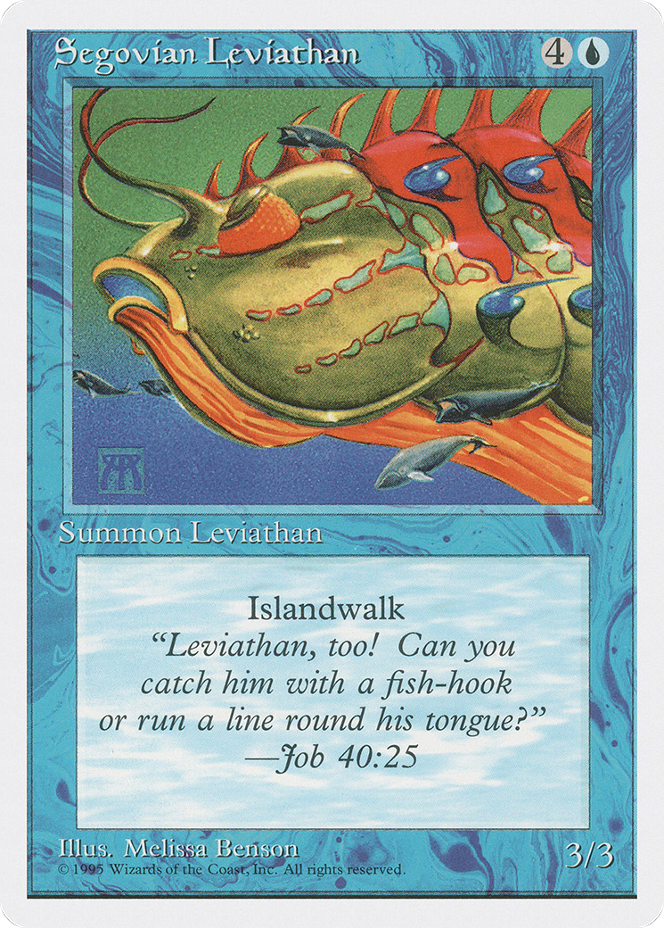Segovian Leviathan (4ED-99) - Fourth Edition
