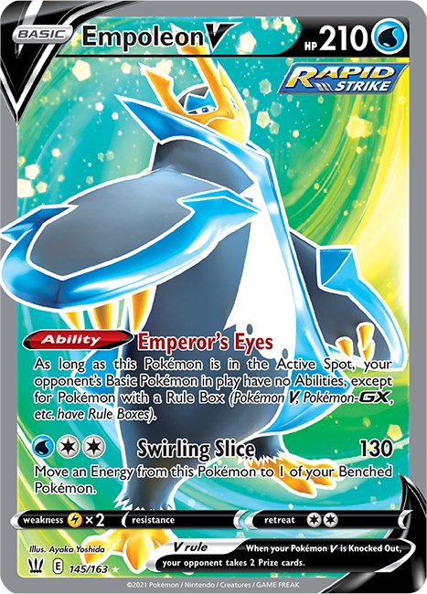 Empoleon V (Full Art) [SWSH05 - 145]
