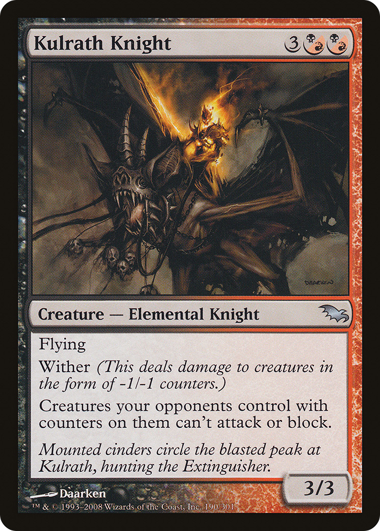Kulrath Knight (SHM-190) - Shadowmoor