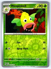 Weepinbell 070 - Reverse Holofoil SV Scarlet & Violet 151 - Common