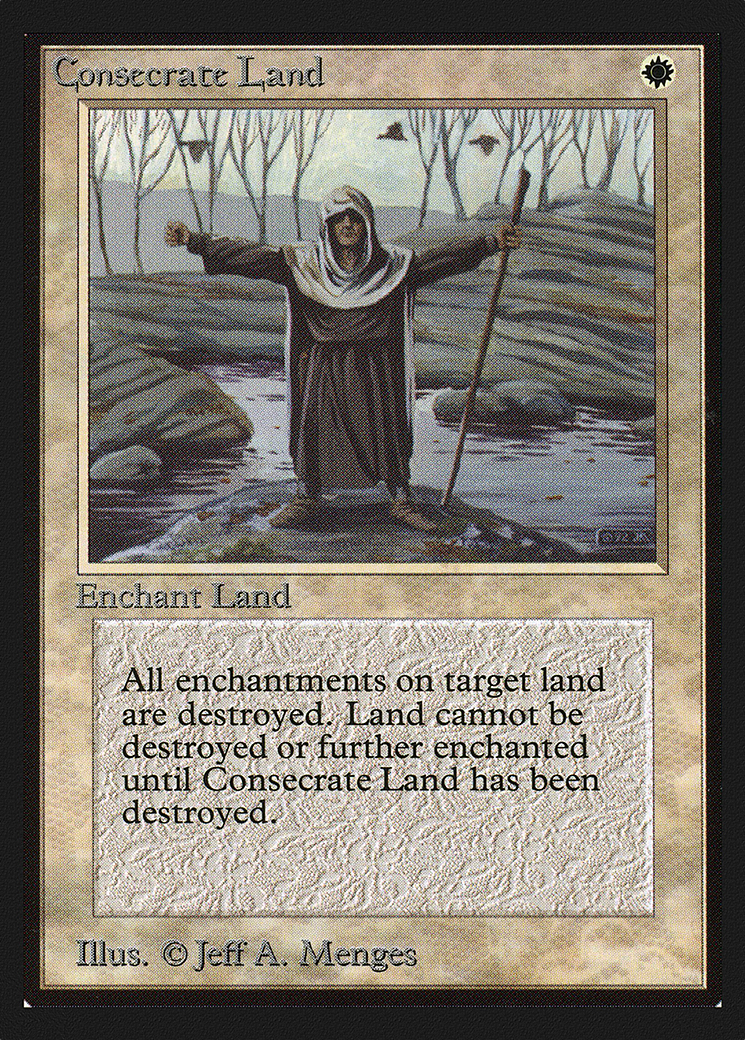Consecrate Land (CE) (CED-15) - Collectors' Edition