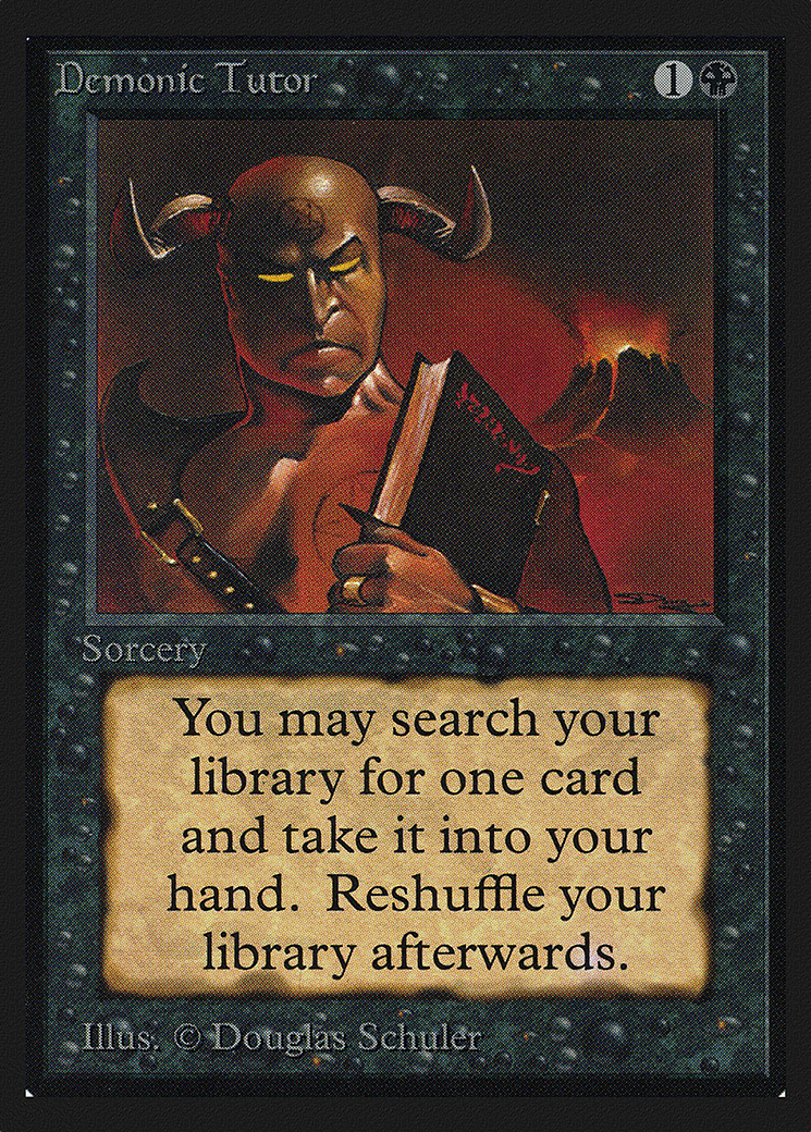 Demonic Tutor (CE) (CED-105) - Collectors' Edition
