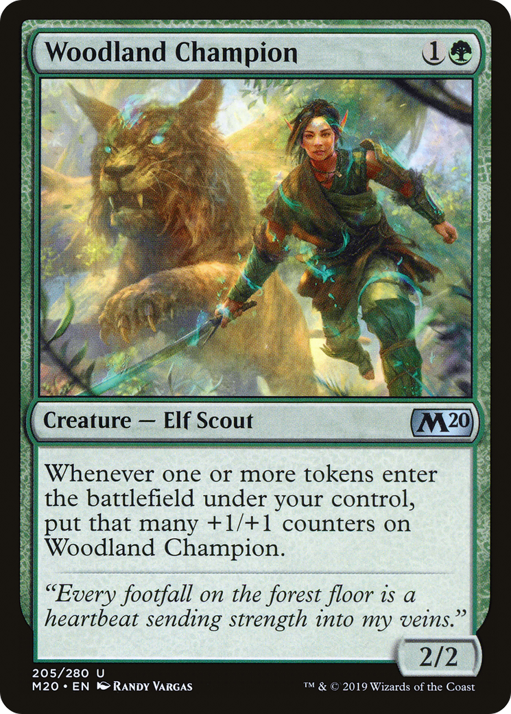 Woodland Champion (M20-205) - Core Set 2020