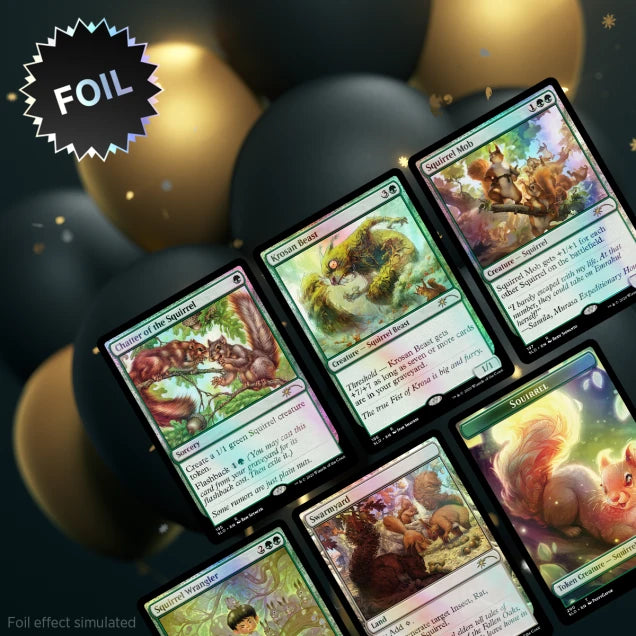 Magic the Gathering - Secret Lair -  We Hope You Like Squirrels - Traditional Foil