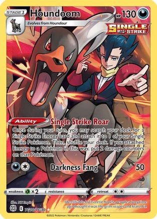 Houndoom TG10/30 - Holofoil SWSH09 Brilliant Stars Trainer Gallery - Ultra Rare