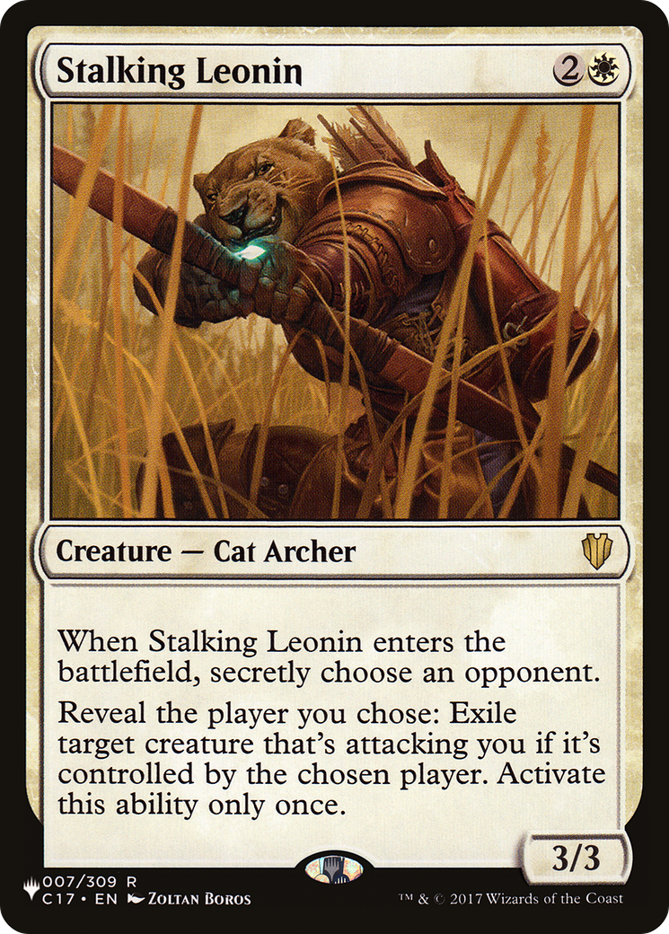 Stalking Leonin (LIST-007/309) - The List