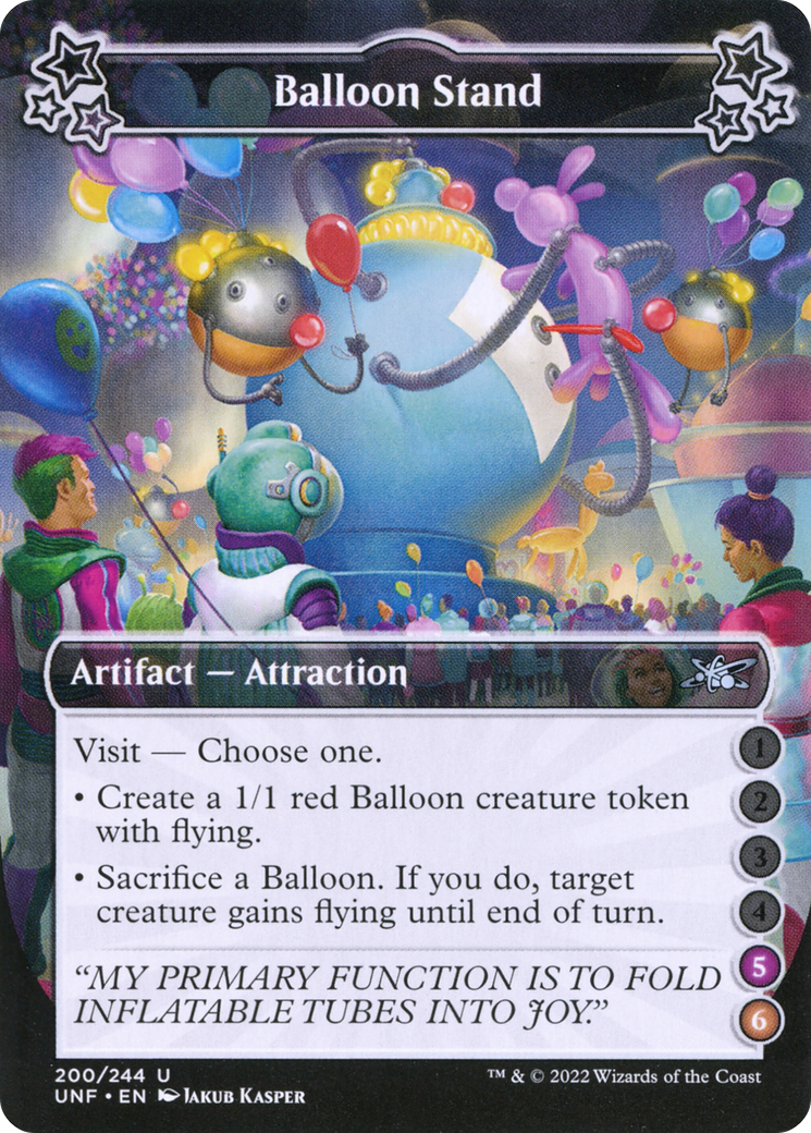 Balloon Stand (5-6) (UNF-200D) - Unfinity Foil