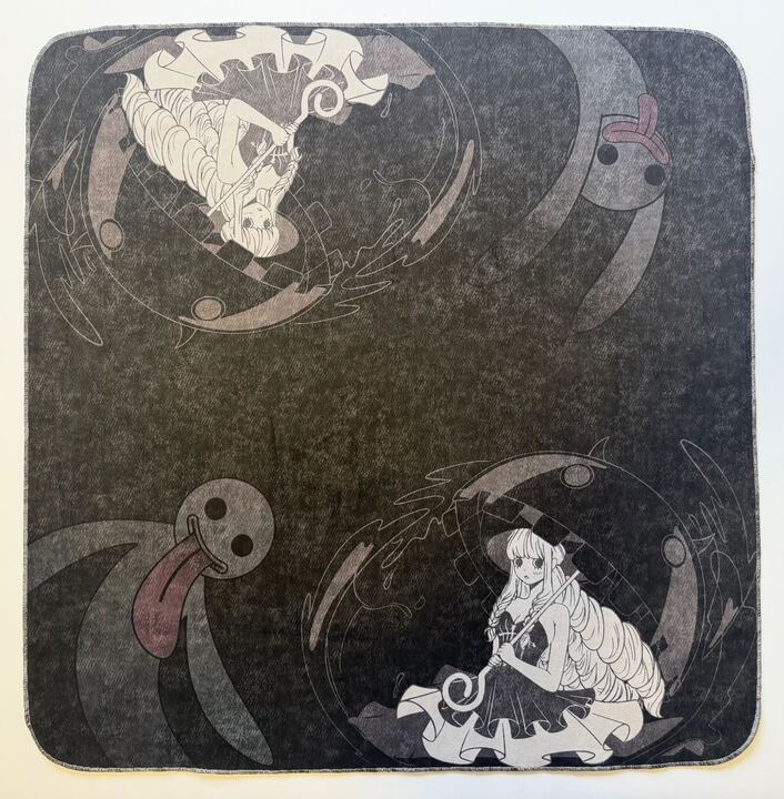 Cardware 2-Player Cloth Playmat - Ghost Black