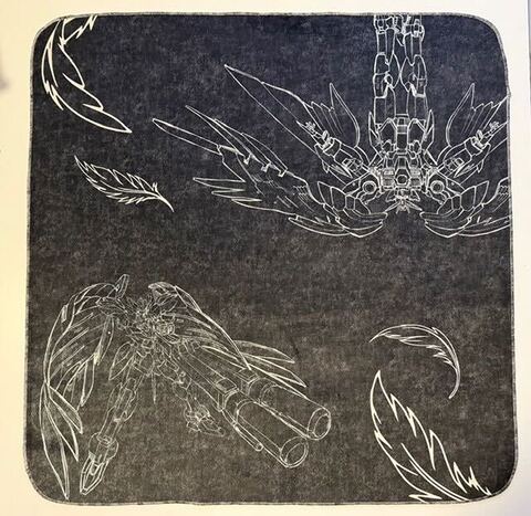 Cardware 2-Player Cloth Playmat - Mech