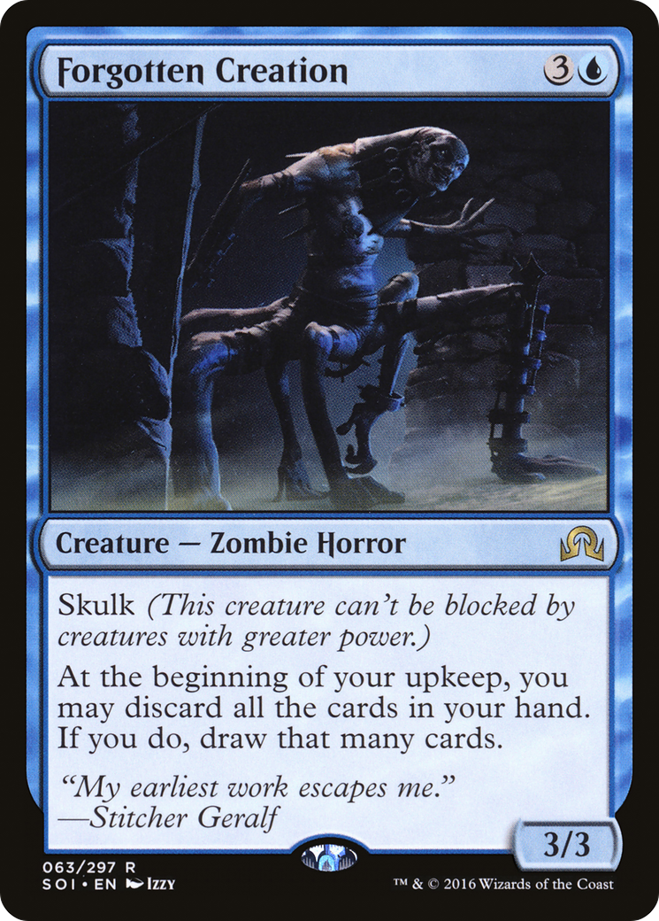 Forgotten Creation (SOI-063) - Shadows over Innistrad Foil