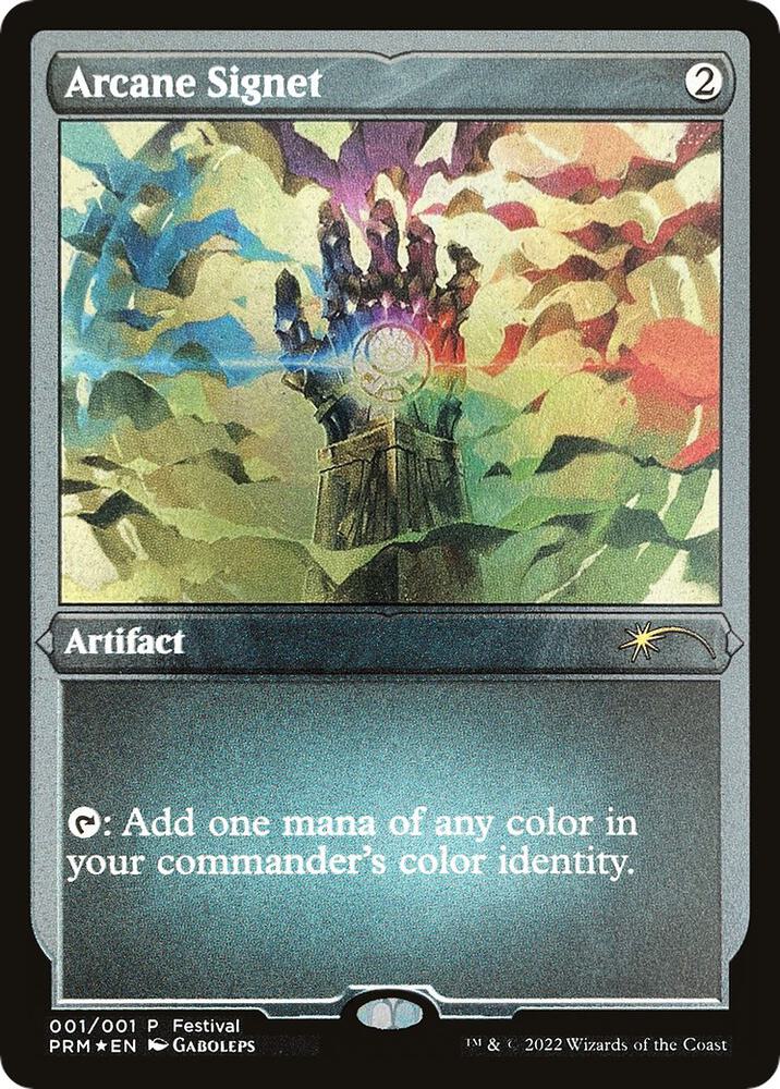 Arcane Signet (Foil Etched) (MFP-001) - 30th Anniversary Play Promos Foil
