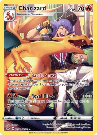 Charizard TG03/30 - Holofoil SWSH11 Lost Origin Trainer Gallery - Ultra Rare