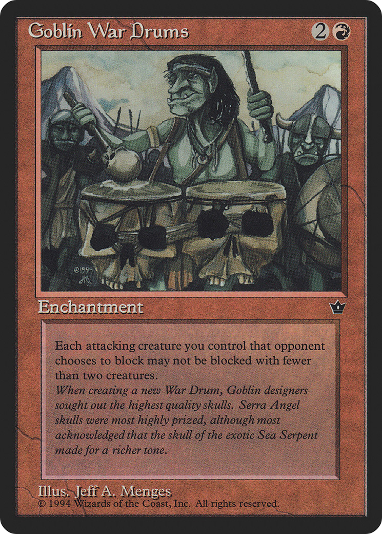 Goblin War Drums (Menges) (FEM-58) - Fallen Empires
