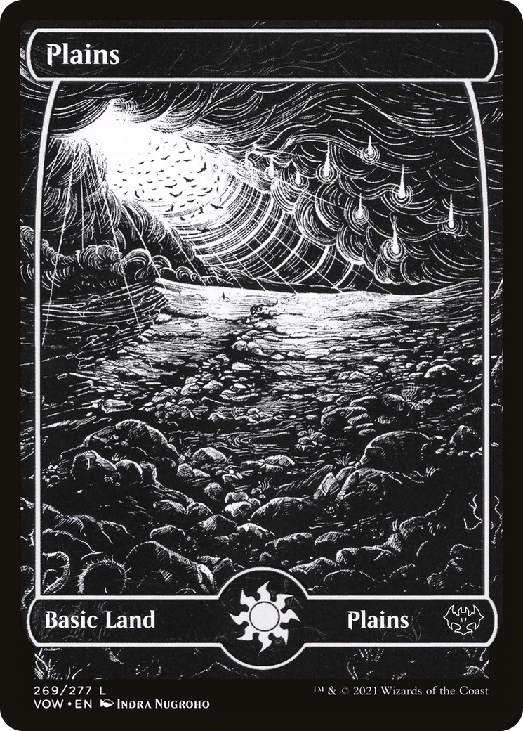 Plains (269) (VOW-269) - Innistrad: Crimson Vow: (Showcase) Foil