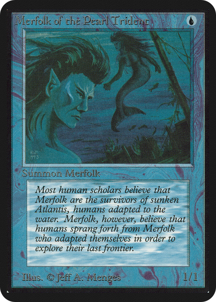 Merfolk of the Pearl Trident (LEA-66) - Limited Edition Alpha