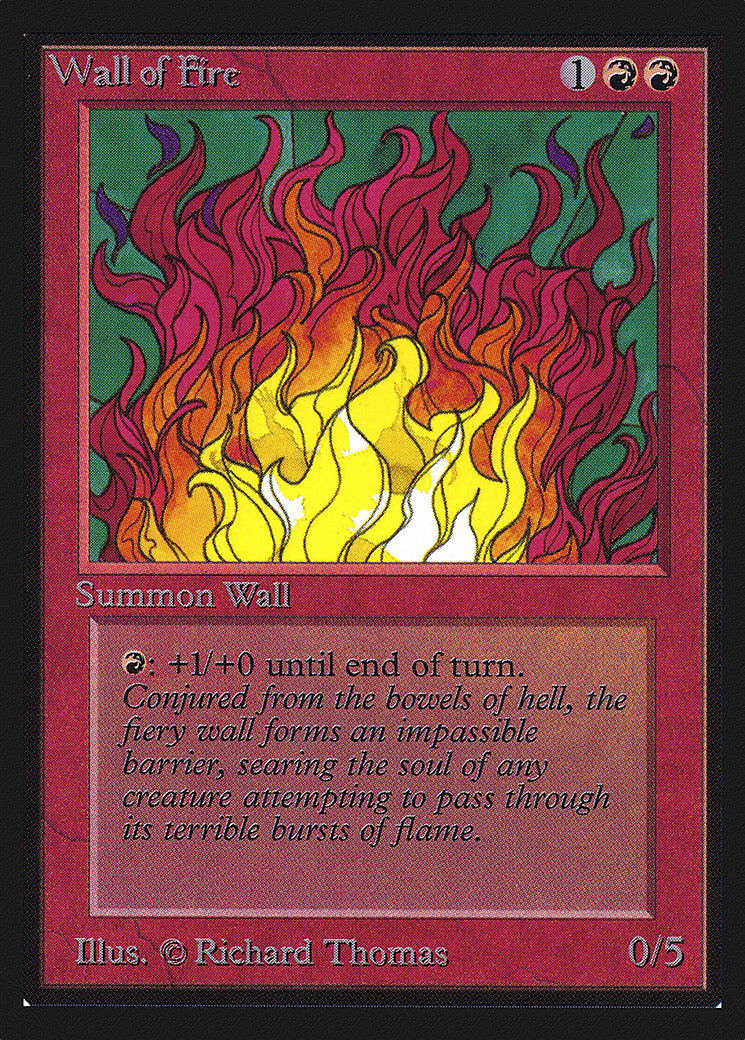Wall of Fire (CE) (CED-182) - Collectors' Edition