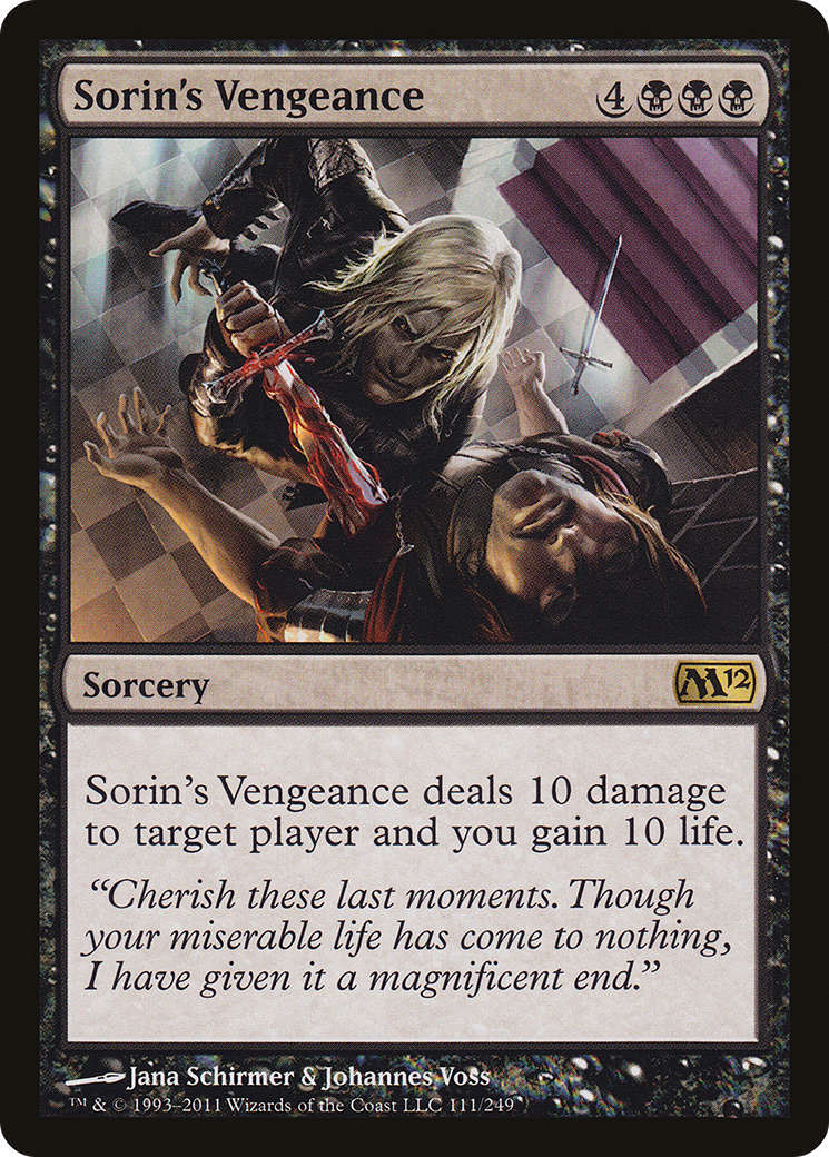 Sorin's Vengeance (M12-111) - Magic 2012 Foil