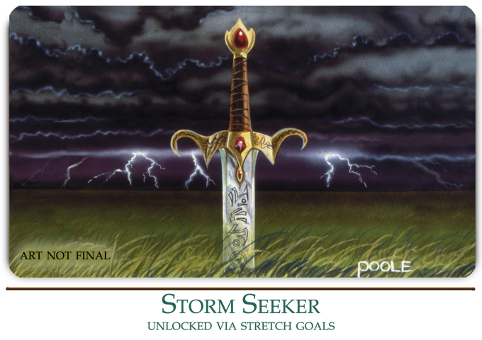 Mark Poole Playmat Collection - Storm Seeker - Signed Premium Stitched Edge Playmat