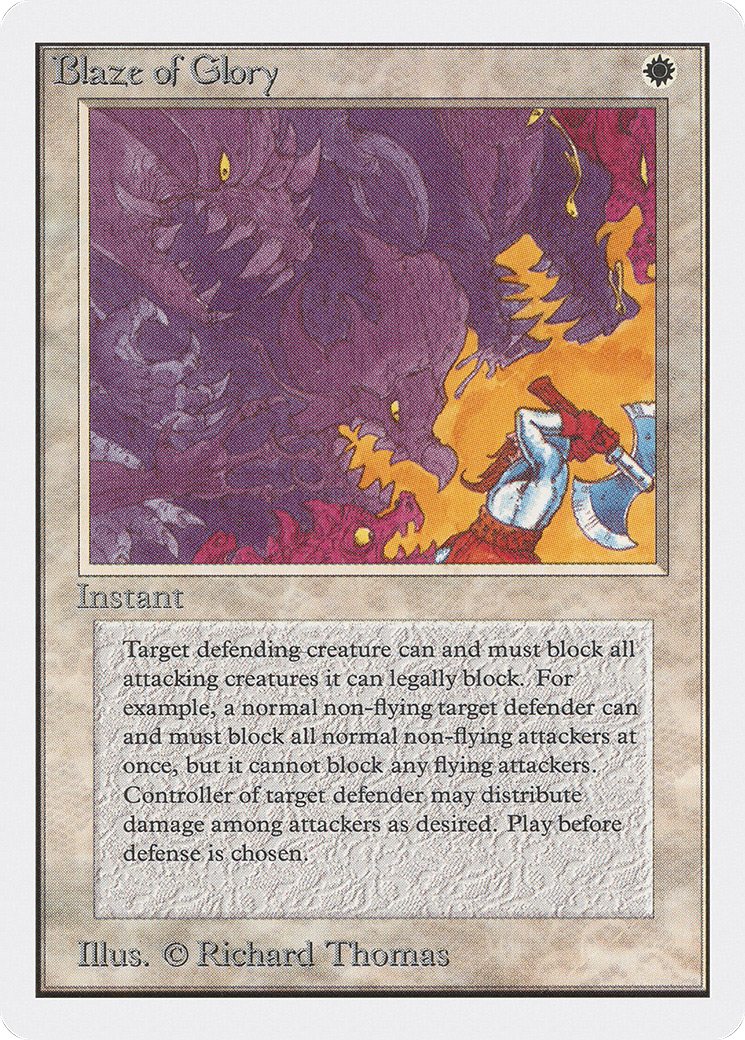 Blaze of Glory (2ED-6) - Unlimited Edition