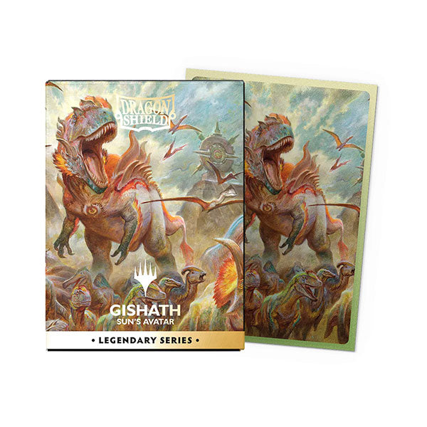 Standard - Legendary Series - Gishath, Sun's Avatar - Matte Dual Art Sleeves (100ct)