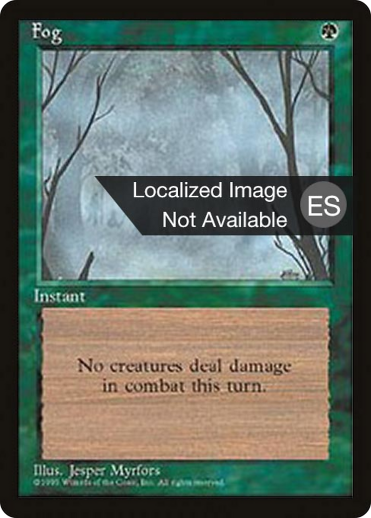 Fog (4BB-244) - Fourth Edition Foreign Black Border