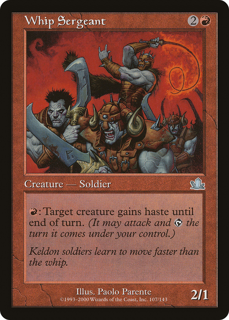 Whip Sergeant (PCY-107) - Prophecy