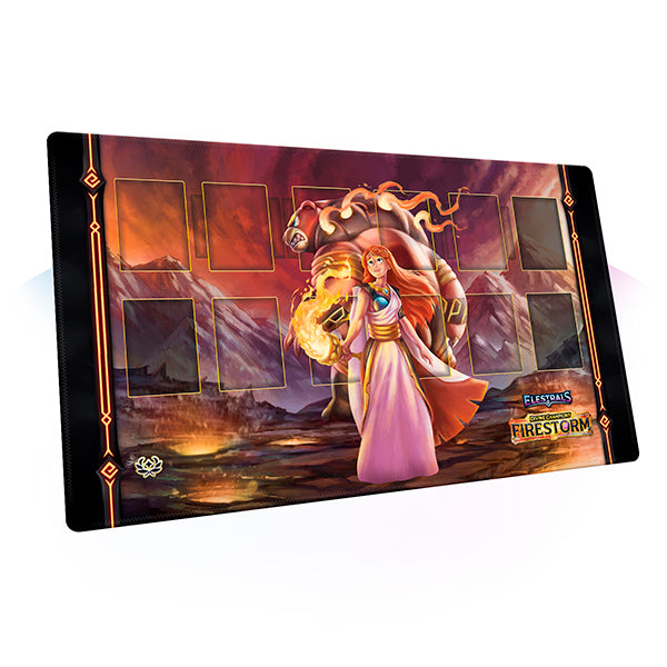 Hestia & Majursa - Playmat - Elestrals: Firestorm
