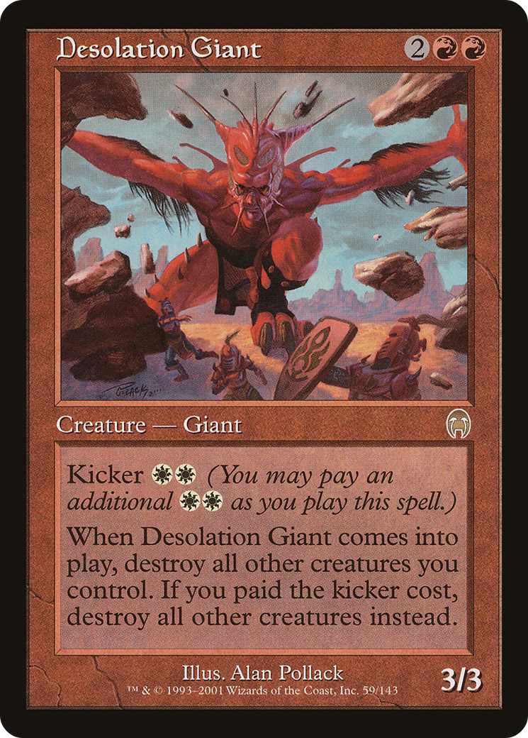 Desolation Giant (APC-059) - Apocalypse Foil