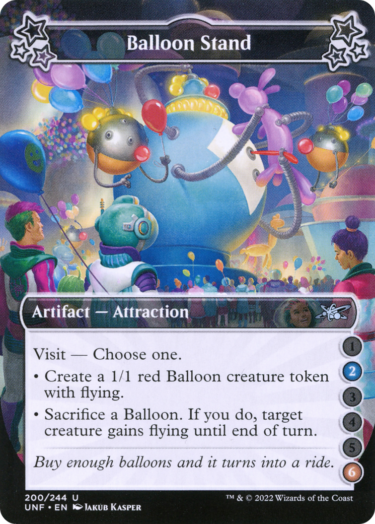 Balloon Stand (2-6) (UNF-200A) - Unfinity Foil