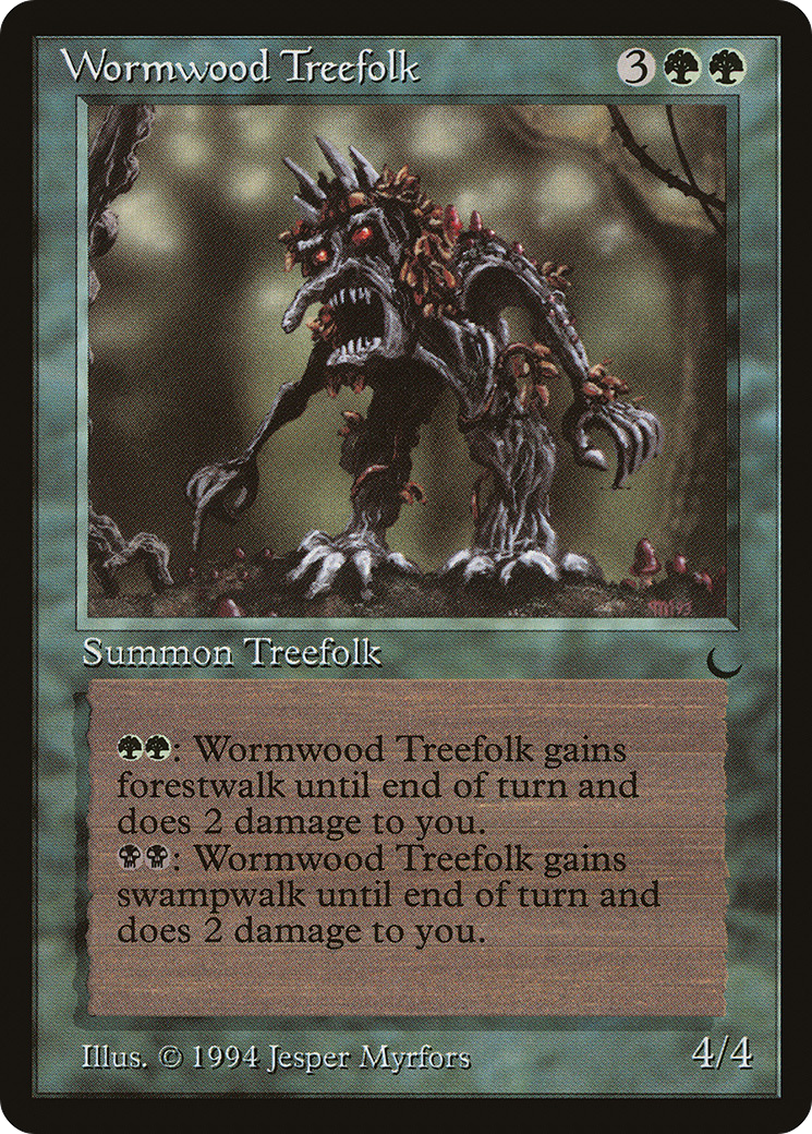 Wormwood Treefolk (DRK-92) - The Dark