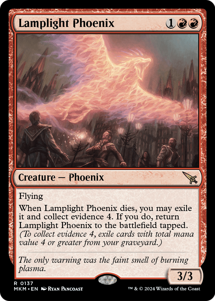 Lamplight Phoenix (MKM-137) - Murders at Karlov Manor